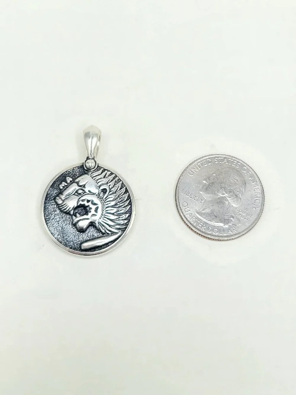 David Yurman Petrvs Lion Pendant in Sterling Silver
